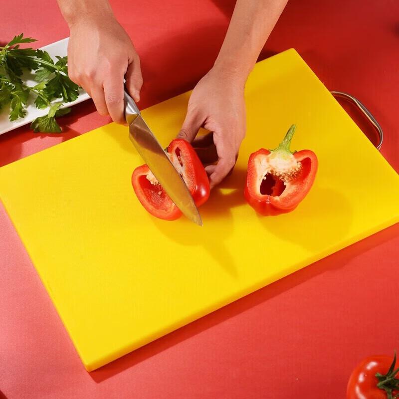 Hotel-Grade Antibacterial Plastic Chopping Board