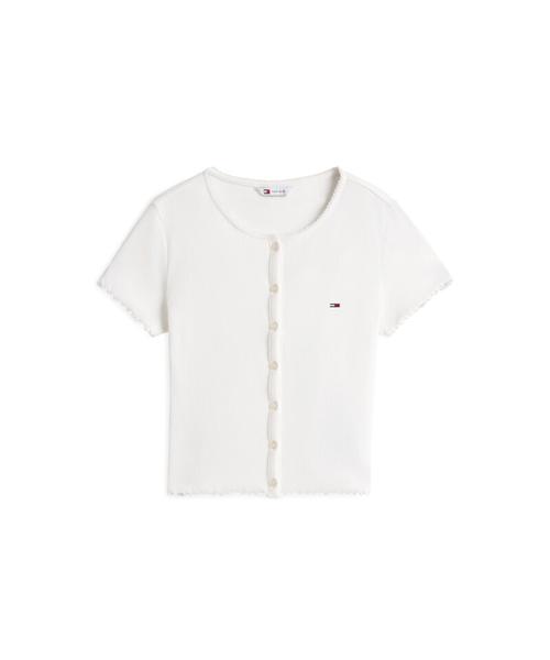 Tamijinseu Slim Rib Button Top (T32G1Tto16Twt2Ybl)