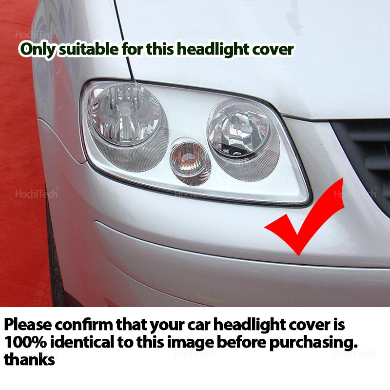 For Volkswagen VW Caddy 2K 3th 2004-2009 Headlight Cover Car Headlamp Lens Glass Replacement Front Lamp Shade Auto Shell