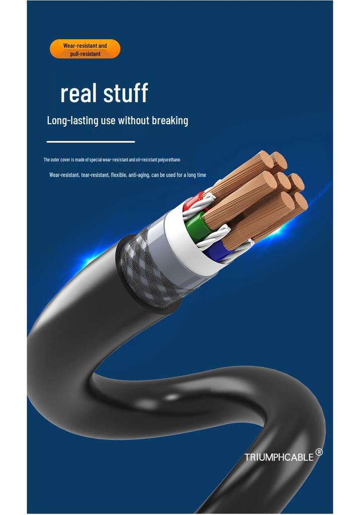 UL20234 Shielded Signal Wire with Flexible PUR Sheath – 15 Million Cycles