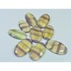 284Cts. Natural Rainbow Fluorite Oval Cabochon Loose Gemstone 09 Pcs Lot C-923