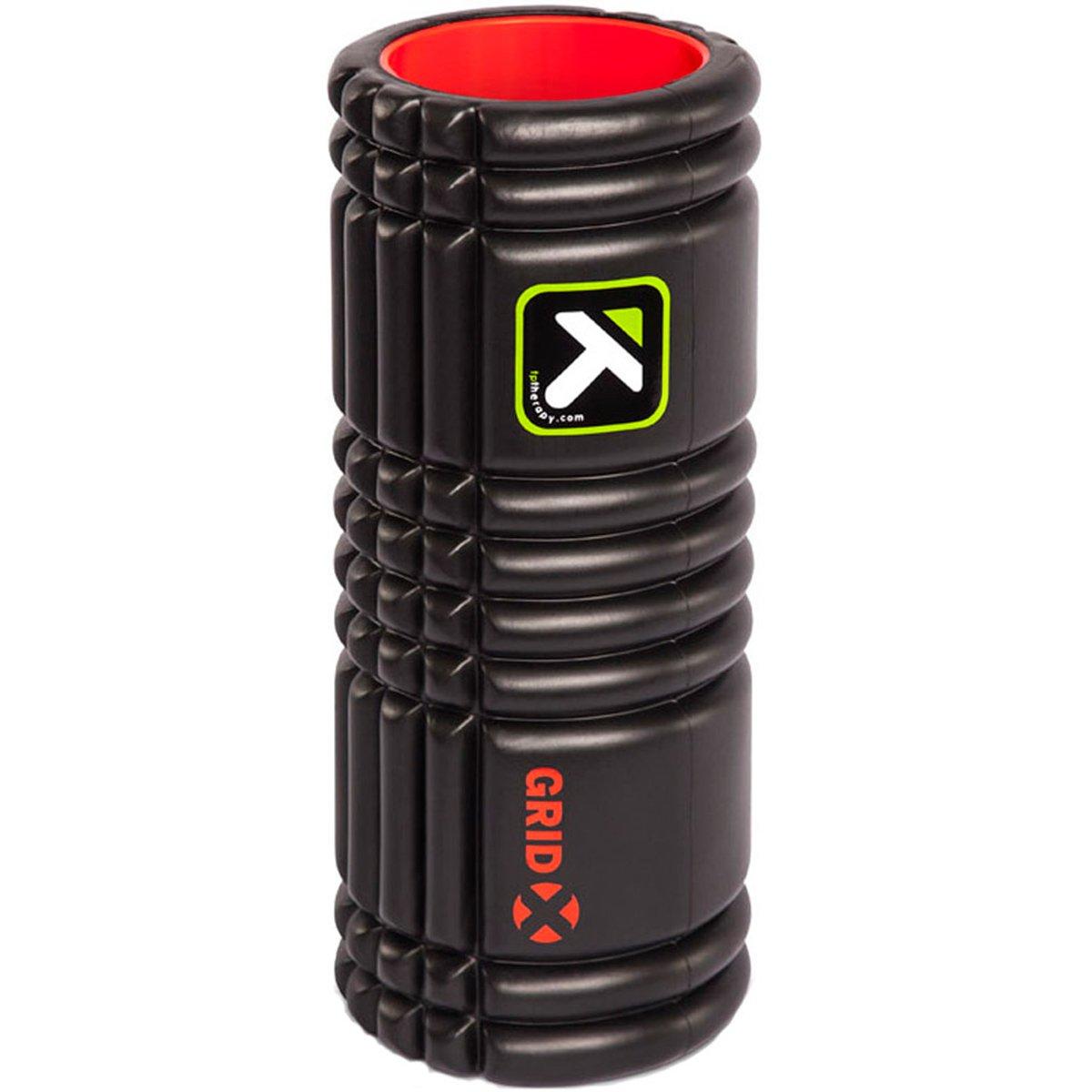 

Японский ролик для массажа TRIGGERPOINT Grid Foam Roller X Black, миофасциальный релиз, жесткая модель 04406 [оригинальный продукт] чёрный