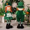 Adorable Green Leaf Festival Decorative Doll For Boys And Girls Soft Fabric Style