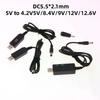 1 Set DC 5V To 12V USB Cable Boost Converter Step-up Cord For Wifi Router Modem Fan 5.5*2.1mm WiFi To Powerbank Cable Connector