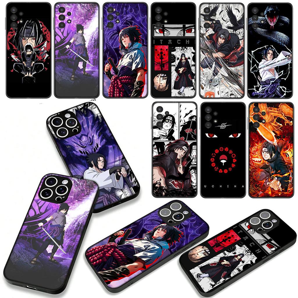 Phone Cover Sasuke Uchiha Itachi Narutos Casing for Apple iPhone 17 16 11 Pro XS Max XR 6 7 8 Plus + 16E SE 2020 Air 5 8+ Case
