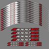 Motorcycle Wheel Sticker Waterproof Rim Strip for BMW S1000XR 2023 S 1000 XR S1000 XR 2015-2024 Accessories 17 Inch Wheel Decals