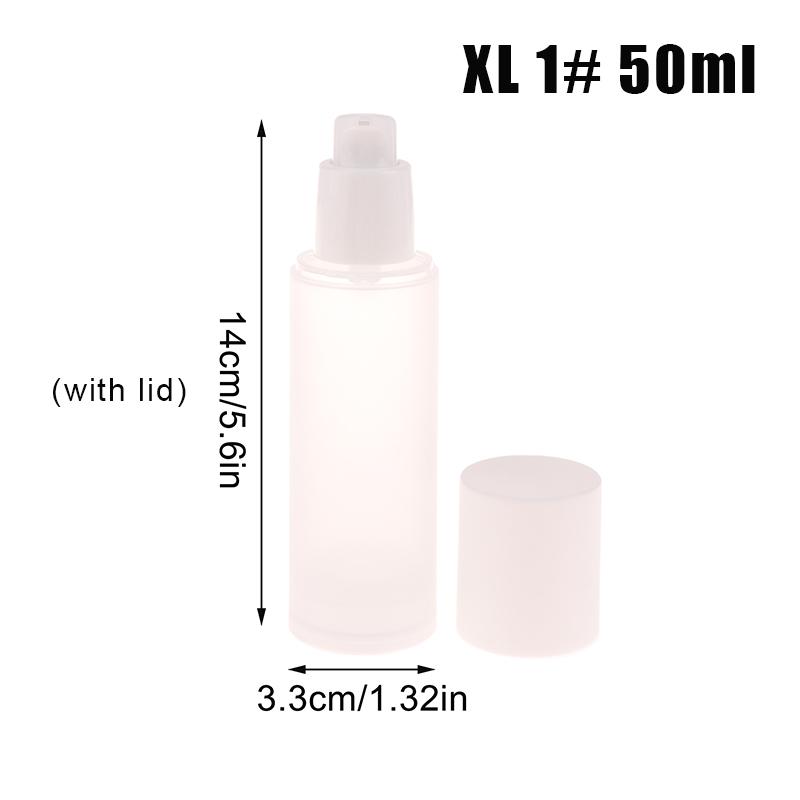 

15 мл-100 мл белые пустые вакуумные безвоздушные пластиковые флаконы для лосьона и крема контейнер для путешествий контейнер для крема насос флакон для духов