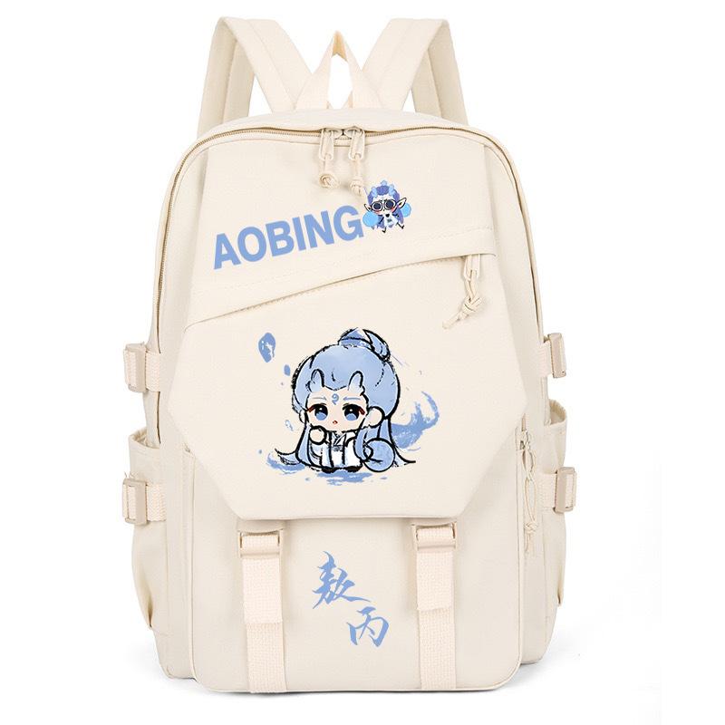 2025 High-value and large-capacity Aobing surrounding Nezha 2 printing leisure students to reduce the burden of schoolbags and backpacks