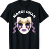 Mardi Gras Mask Fat Tuesday Carnival T-Shirt