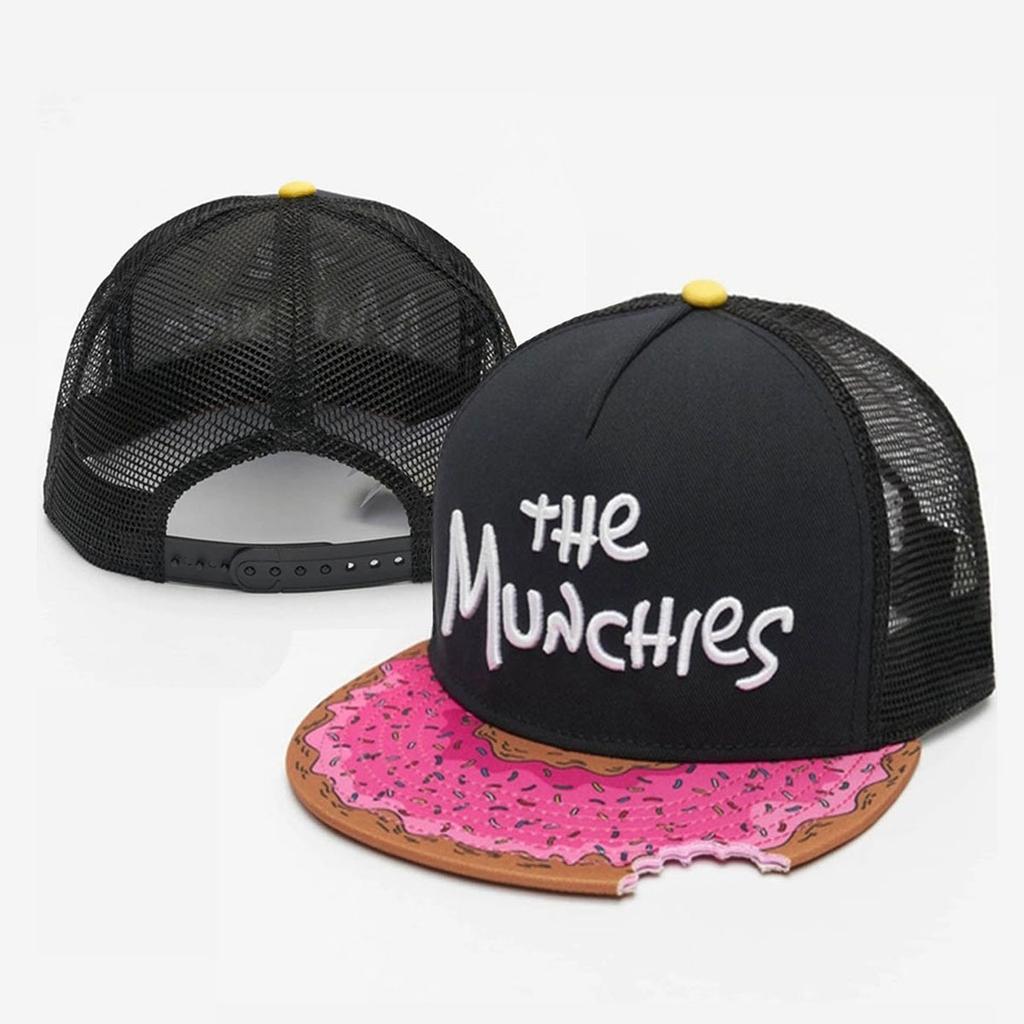 Mesh Breathable Snacks Munchies Adult Baseball Caps Sports Pinduoduo Snapback Caps