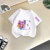 2026 Kpop Demon Hunters Child Short Sleeve Kpop Demon Hunters Tee Harajuku Casual Fashion T-shirts for Boys and Girls
