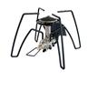 COOLCAMP Portable Folding Camping Stove, Black Spider Cassette Gas Stove for Outdoor Barbecue Cookware