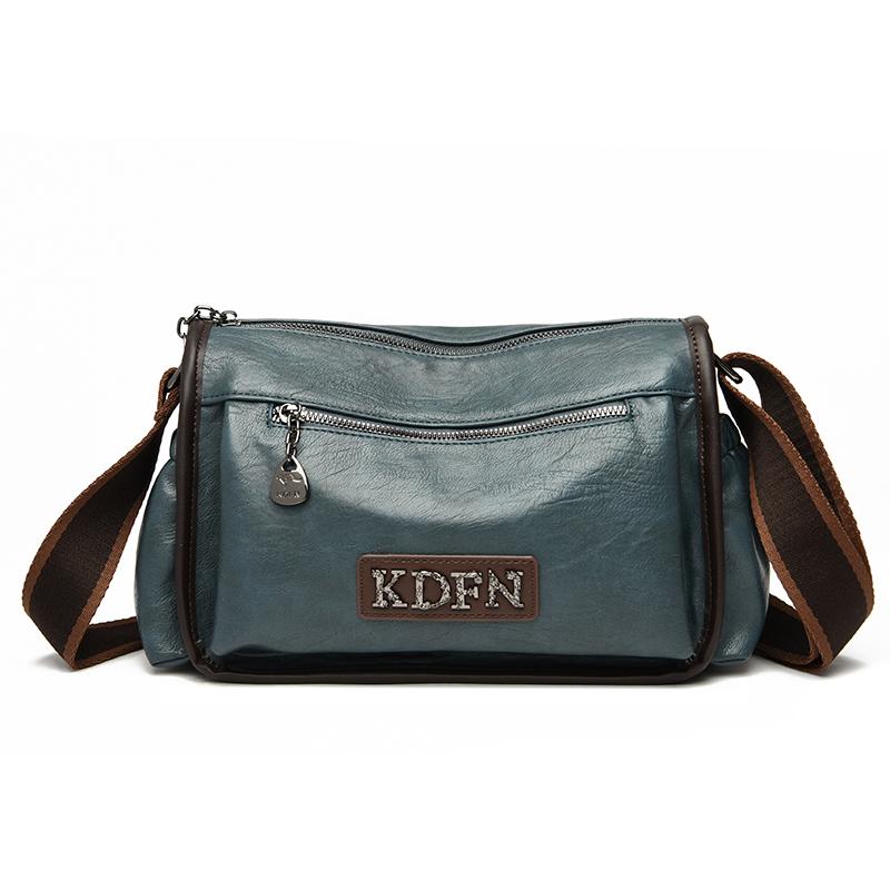 Boston Crossbody-Tasche aus PU-Leder im Retro-Stil für Damen, einfarbig, Markenhandtasche, Modedesigner, für Damen, lässig, Reise-Umhängetasche