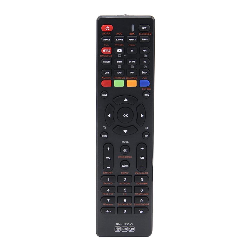 NEUESTE Ersatz-Rm-L1130+X RM-L1130+X plus Universelle TV-Fernbedienung Controller Für Alle Marken Smart LCD Fernseher