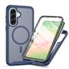 PET Screen Protector Skin Feel Matte Magnetic Phone Case For Samsung Galaxy A16 A26 A36 A56 A17 A37 A57 5G Translucent Cover