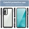 For Samsung Galaxy M56 5G/F56 5G Case TPU+Acrylic Protective Clear Phone Cover