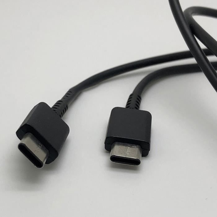 Câble de données Pour Samsung Galaxy Note 10 / Plus Chargeur mural ultra rapide Type C Câble de données-Marron-1PC