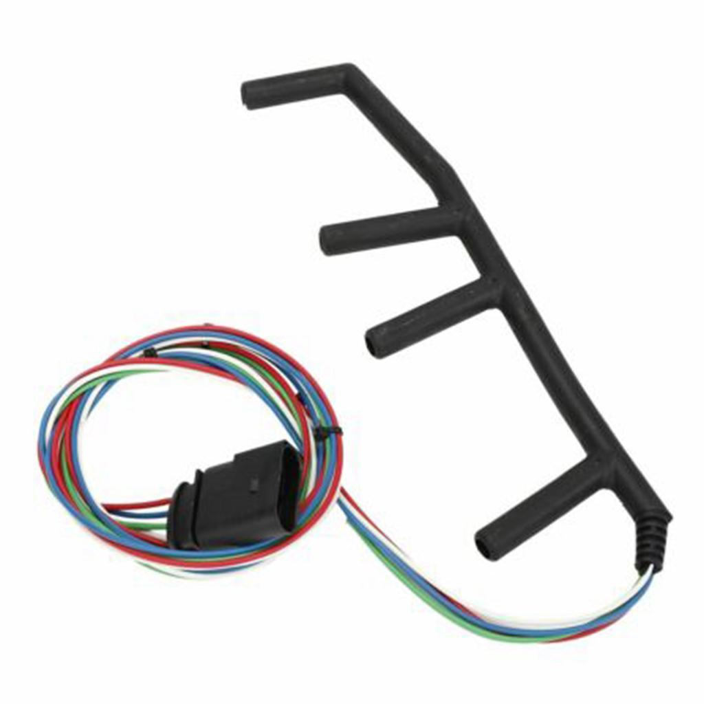 038971220C 4 Wire Crude Oil Glow Plug Wiring Harness For VW Golf TDI Jetta Golf 1.9L 2002-2004-M53K