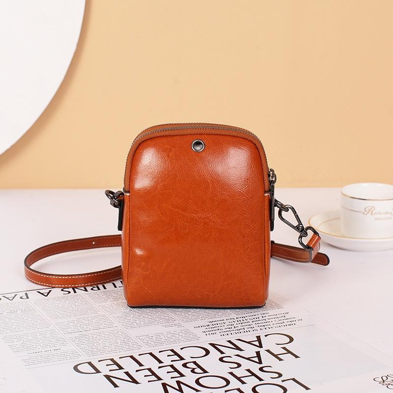 Retro New Summer Mobile Phone Bag Fashionable and Versatile Mini One Shoulder Crossbody Bag