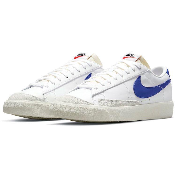 Nike Blazer Low 77 Vintage White Hyper Royal Unisex Sneakers DA6364-103