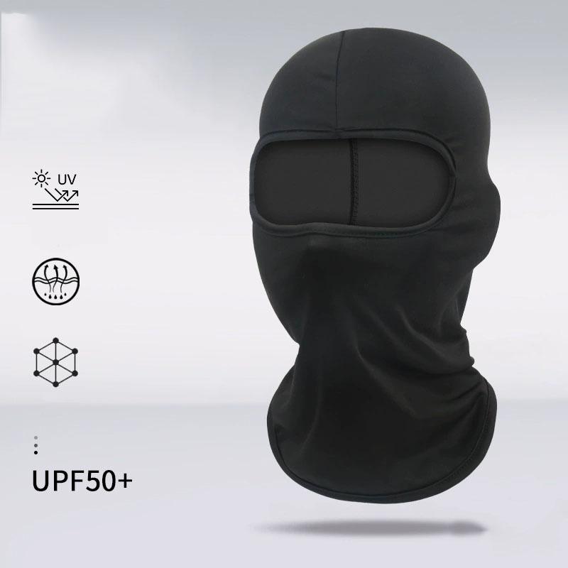1 Pieces/Quick-dry Balaclava Sports Full Face Mask Soft Breathable Beanies Cycling Helmet Liner Running Hiking Fishing Hood Caps