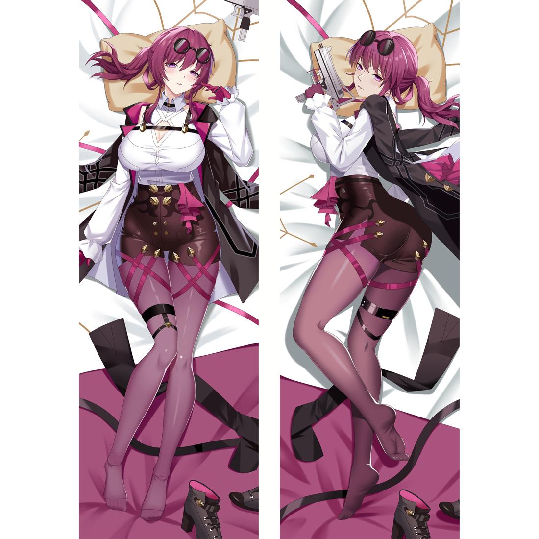 Аниме Honkai Star Rail Kafka Косплей Dakimakura обнимающая подушка для тела чехол для домашнего постельного белья наволочка персиковой кожи 120x40cm Pillowcase
