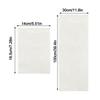 High Temperature Resistant Ironing Cloth for Perler Beads Large Size Textured White Bath Towel Handmade Tool