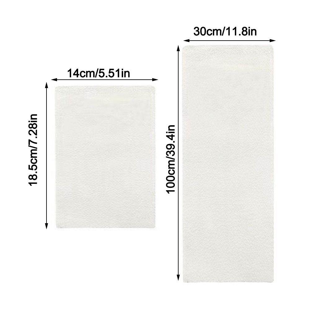 High Temperature Resistant Ironing Cloth for Perler Beads Large Size Textured White Bath Towel Handmade Tool