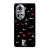 Case For Oppo Reno 11 5g NIKE JORDAN White Red Black Background Maniacase