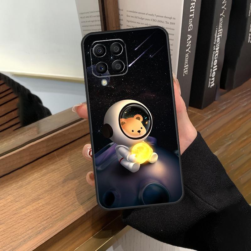 Cute Galaxy Astronaut Case For Samsung Galaxy M56 M16 M36 M33 M53 M13 M12 M32 M52 M20 M15 M55 M31 M14 M35 M34 M54