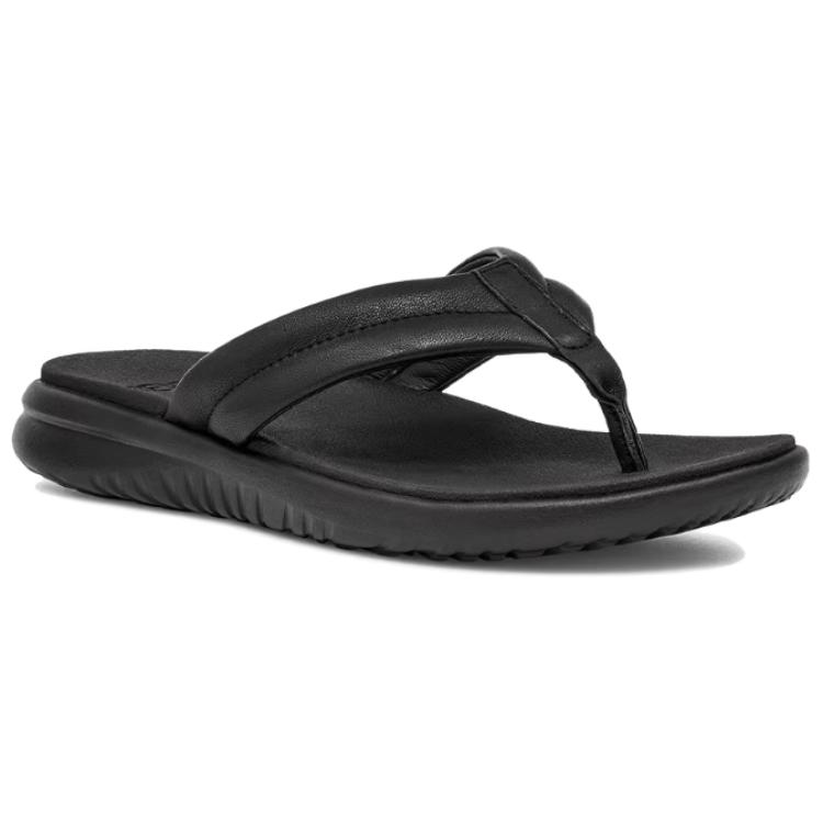 UGG Fashionable Quality Anti-Friction Flip Flops Men Footwear Black 1158091-BLK