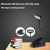 Flexible Clip-On Lamp Mini Reading Table Lamp Bedside Lamp LED Book Light  Learning