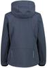 CMP Softshell Jacket Zip Hood Women (39A5006) Functional Jacket 39A5006 Titanium Carmine