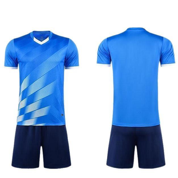 25 New football training suit, adult children's quick-drying breathable game sports jersey, short-sleeved football jersey