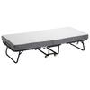Rollaway Bed Folding Bed with 5 Inches Foam Mattress for Adults & Guest