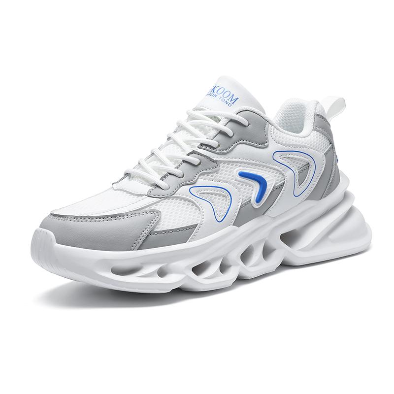 Neue 2025 Sommer Herrenschuhe Atmungsaktive Laufschuhe Leichte Schnürschuhe Rutschfeste Sport Tennisschuhe Modische Blade Sneakers