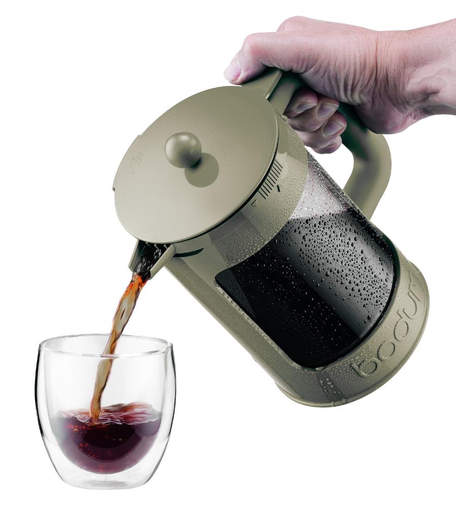 BODUM BEAN French Press Eiskaffeezubereiter, 1,5 l, Schwarz [Authentisch] K11683-01