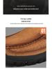 Men's Genuine Leather Plus Size Casual Loafers & Hiking Shoes