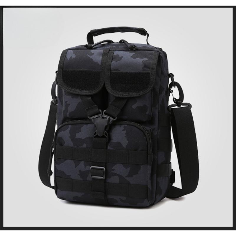 

Тактична сумка через плече, Чоловіча повсякденна сумка для хайкінгу, Камуфляжна сумка-кросбоді для військових ентузіастів, Набір інструментів