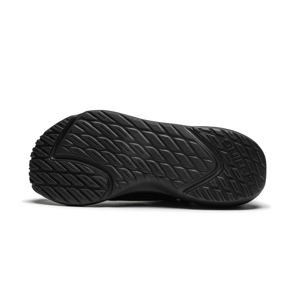 Li Ning SOFT GO Textile, Synthetic Leather Breathable Low Top Casual Shoes Men's Black AGLU105-1