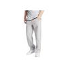Adidas Originals Simple Comfortable Loose Space Cotton Knitted Sports Pants Men Bottoms Light-Gray IL5181