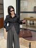 French Retro Frosted Cowhide Tote Bag - 2024 Large Capacity Shoulder Baguette for Women