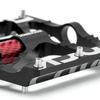 ROCKBROS Road Mountain Bike Bicycle Pedals, Anti-Slip Aluminum Cycling Pedal, Night Time Reflective Universal Threaded Port