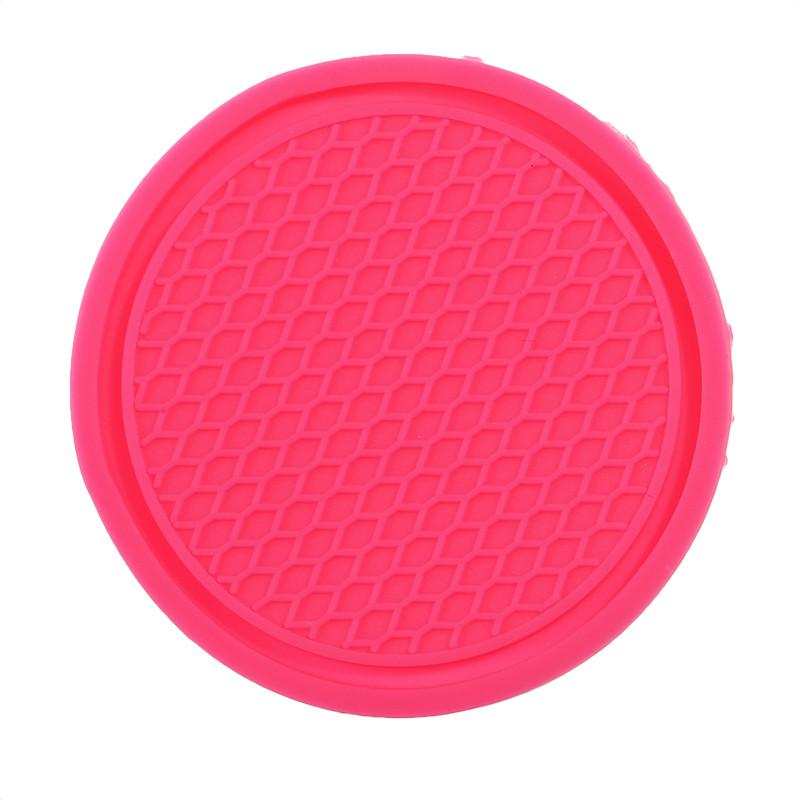 Posavasos Universal de Nido de Abeja para Coche Alfombrilla Antideslizante para Coche Accesorios de Interior