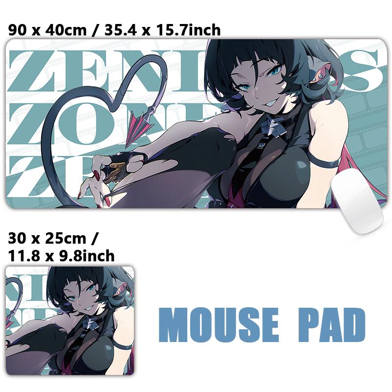 Gaming Hoshimi Miyabi Ye Shunguang Mouse Pad Evelyn Ellen Zenless Zone Zero Keyboard Desk Mats XXL Anime Girls Mousepad