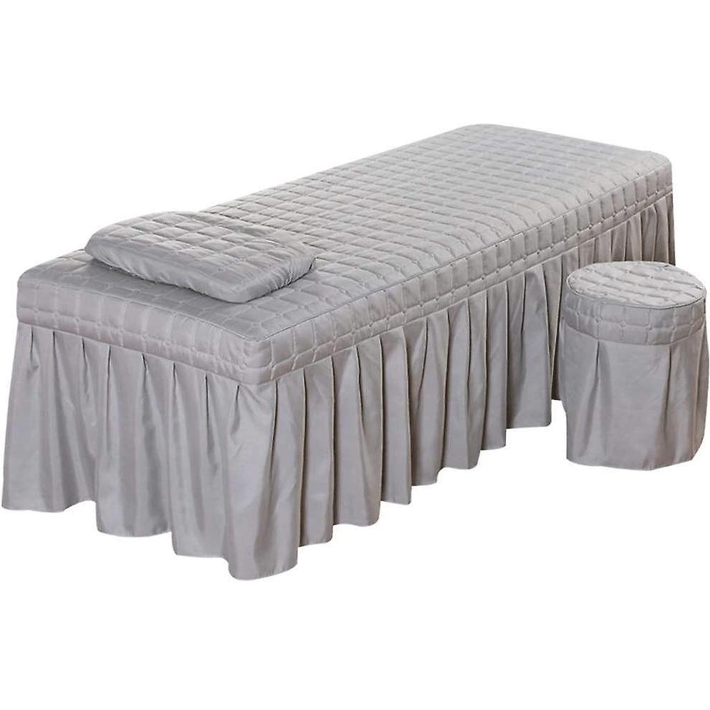 Fusta Masa de Masaj de Culoare Solida Fata de Perna Husa Scaun Beauty Facial Set Lenjerie de Pat