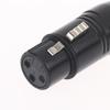 1/2Pcs Headphone Microphone Power Amplifier Guitar Adapter 6.35Mm Mono Male To Xlr 3Pin Female/Male Audio Plug Converter