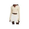 FW22 Solid Color Polo Sweater With Collar Women Tops Off-White DN3221-219
