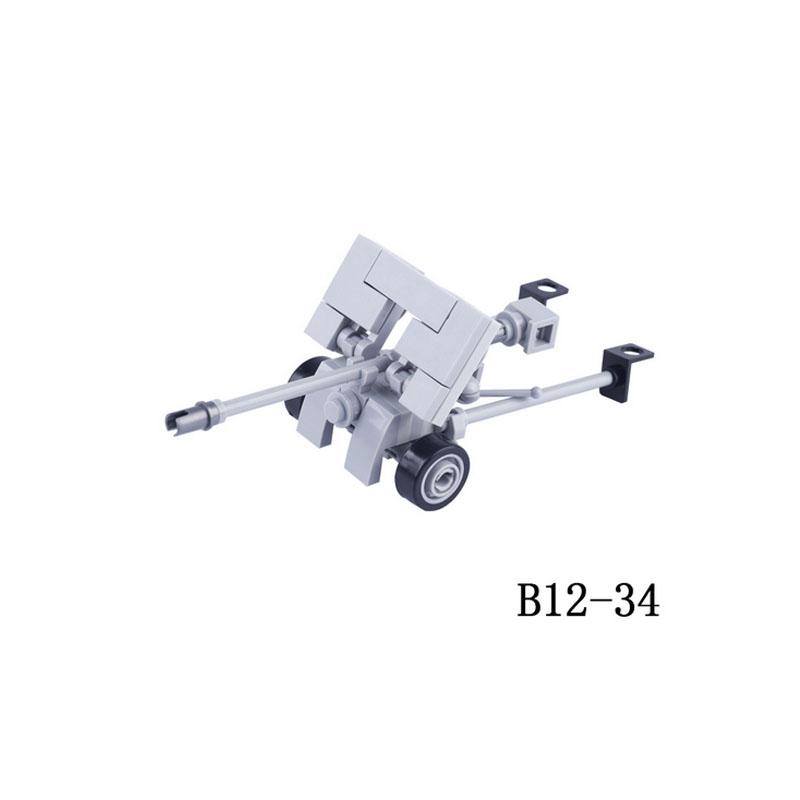 MOC Military Building Block Set Weapons War Army Accessories Soviet Army Characters Cannon Carts Launchers Tents Block Bricks Gift Presents Toy