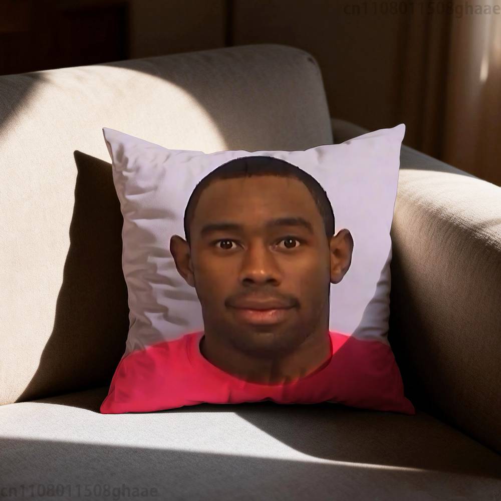 TTyler Funny CCreator Pillow Case Sofa Living Room Bedroom Headboard Backrest Cushion Square Cushion Nap Time